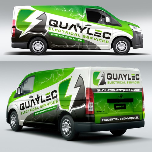 NEW Vehicle art work design Electrical Contractor Design by Tanny Dew ❤︎