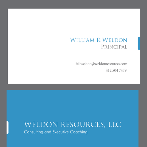 Create the next business card for WELDON  RESOURCES, LLC Design by f.inspiration
