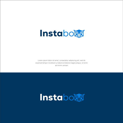 Instaboxx logo Design by Elesense
