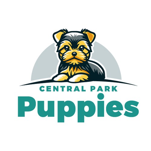 Design a heartfelt, modern logo for a brand that brings families and puppies together. Design by ✦✦ArtRasu✦✦