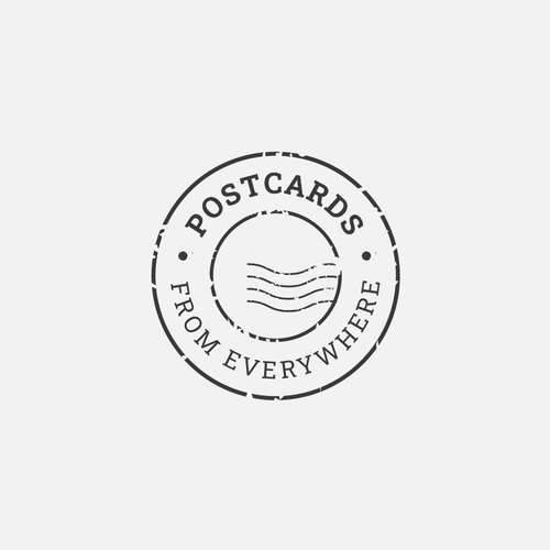 Postcards from Everywhere Logo Design by emilidea