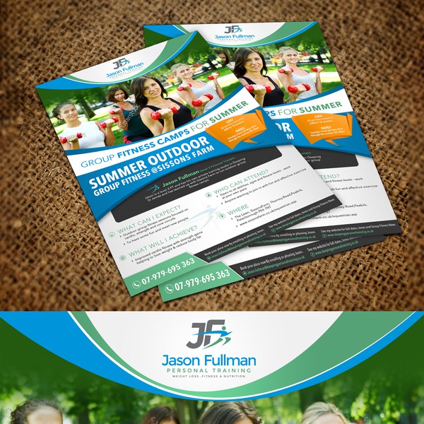 Design by Creativemirza.com titled "Flyer design concept for Jason fullman"