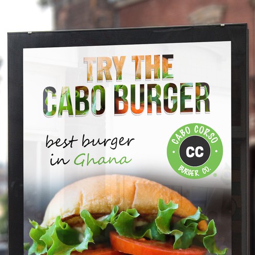 Billboard for Burger Company Design by ☑️ ABDUL HAKIM ✌