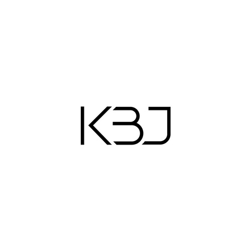 Bold 'KBJ' Logo for Real Estate Agent Design by csz.design