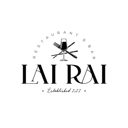 Design an approachable logo for a Vietnamese American fusion restaurant and bar - Lai Rai Design by Ruve