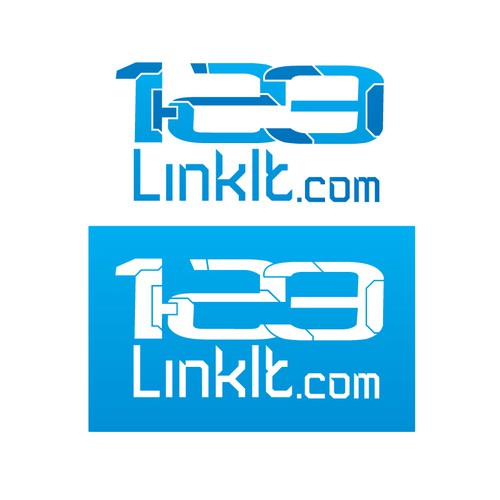 Web 2.0 Logo for 123LinkIt.com Design by Epitony