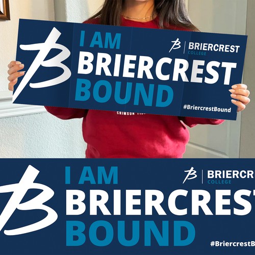 College Acceptance Sign Design by SoftSkills