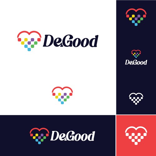 Craft a Futuristic Logo for a Web3 Philanthropy Initiative Nested in DeGodsNFT! Design by stonedGoat