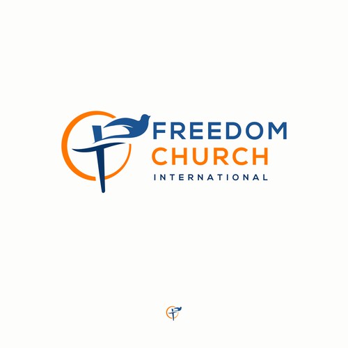 Freedom Church Logo Design Design by Owlman Creatives
