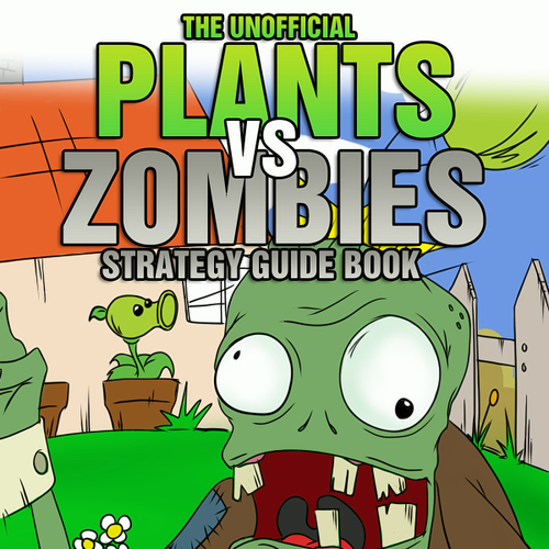 Kindle ebook Cover Plants vs Zombies Strategy Guide Book Book cover