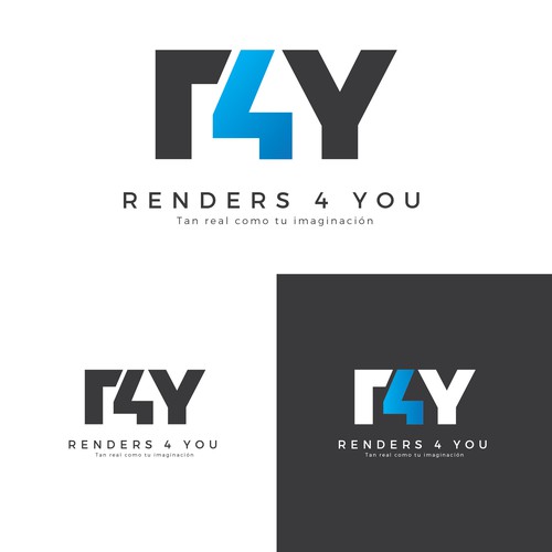 Logo for render business Design by clarferrer