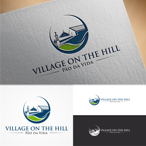 Village on the Hill-ontwerp door Spidol clasic