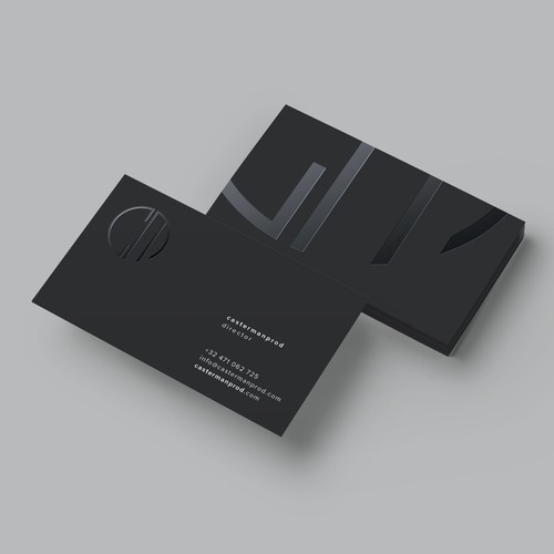 MINIMALIST - BLACK DESIGN Design by Hasanssin