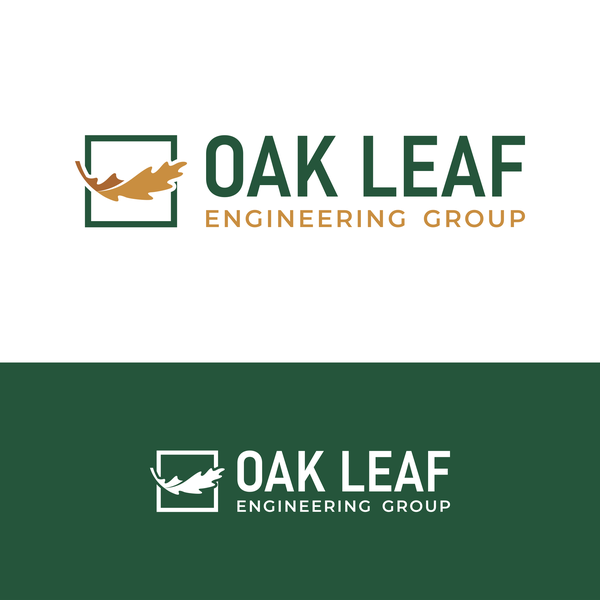 Design by IncredibleOne titled "oak leaf for enginering company"