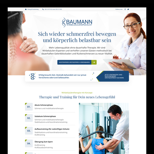 Landing page design contest entry by Inu Wahyudi