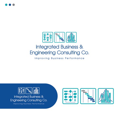 "Integrated Business/Systems Engineering Consulting Firm Logo and Identity Pack" winning Logo & brand identity pack