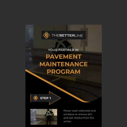 pavement maintenance Design by Canvas UI