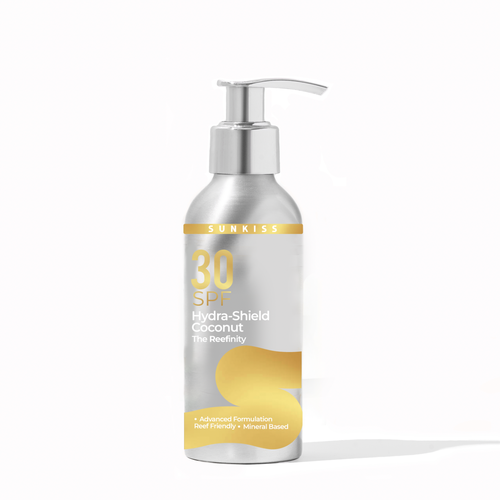 Luxury Sunscreen Label Design by Nadya Nadya