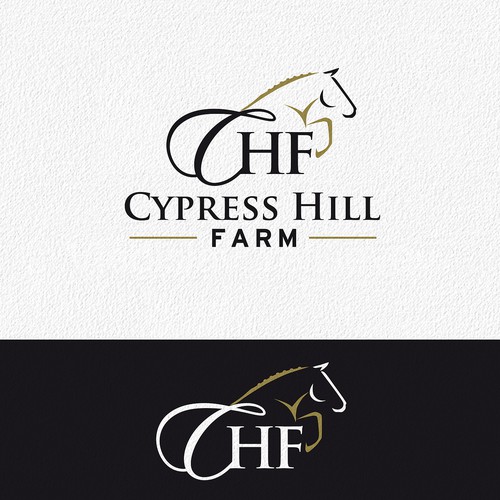 Hunter Jumper Horse Farm Needing A Sophisticated Classy Logo Redesign 