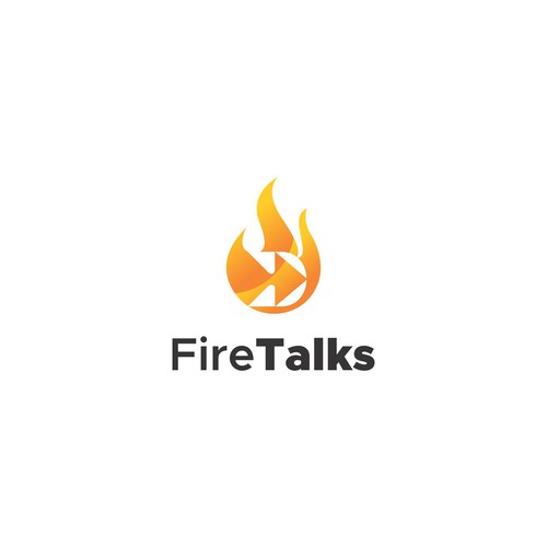 Design a new logo for our season 2 of our Fire Talks show that's strong enough to look like a tier 1 Réalisé par Pajero_Yaya