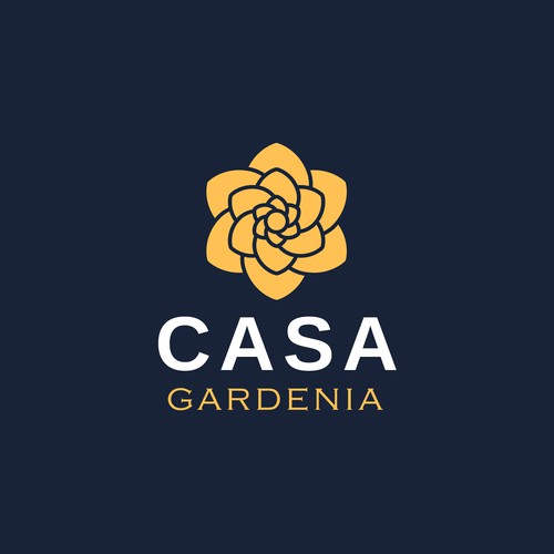 Casa Gardenia Logo Design by Saitori