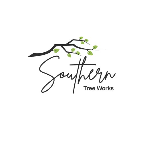 sleek and professional logo for a tree business Design by pmac713