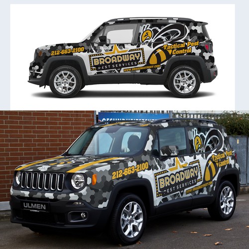 Striking wrap needed for Urban Pest control company Design by Priyo