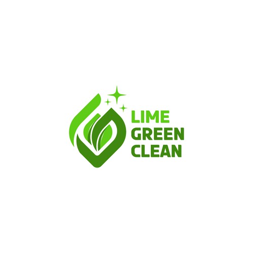 Lime Green Clean Logo and Branding Design by Elhamdhi