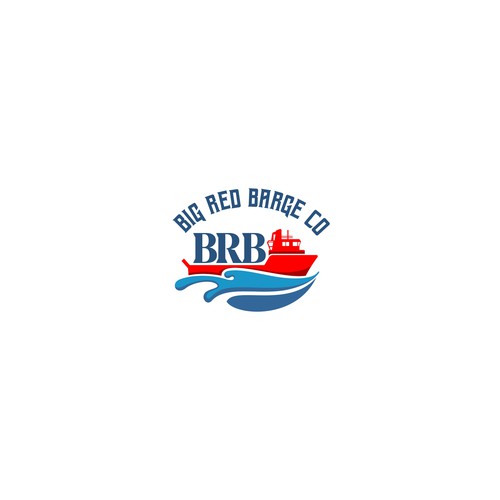 Create the logo for Big Red Barge Company Design by Nikajima