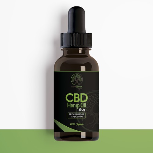 Create a Tincture Bottle Label for Our New CBD Oil / Hemp Oil Organic ...