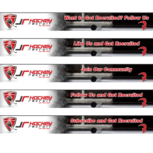 Jr Hockey Recruit Banner Ad Diseño de guyzer