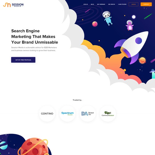 Proposition sur un concours de Design de page web, réalisée par Green Tec