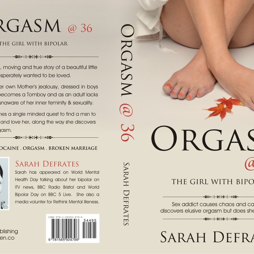 Autobiography needs a creative book cover design  Design by Irexz !!