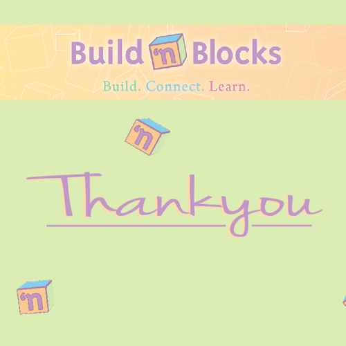Build n' Blocks needs a new stationery Design von dee92