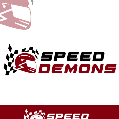 Custom Logo For an Online Racing Game Design by Anemone Creative