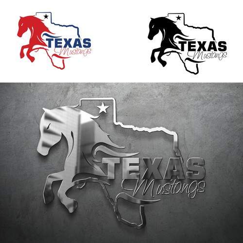 Texas Mustangs Design by Ali abbas97
