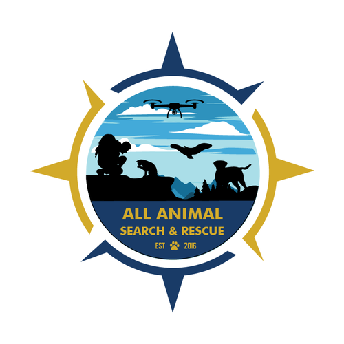Brand refresh for an animal search and rescue group Design by Patricia229