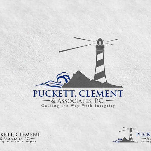 Designers, help me design the brand logo that defines Puckett, Clement & Associates, P.C., CPA's. Design by Tagan