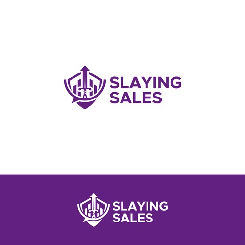 Slaying Sales brand design Design by OpheRocklab