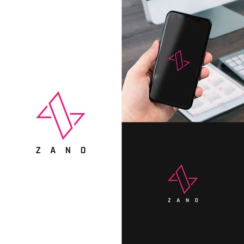 Bold professional logo and brand guide for next-generation digital currency. Design by Umetnick