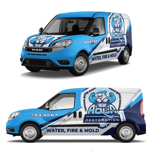 Sharp van wraps Design by Rockyman