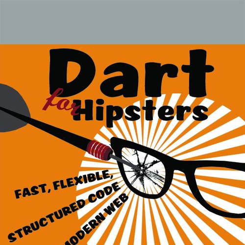 Tech E-book Cover for "Dart for Hipsters" Design by jarmila