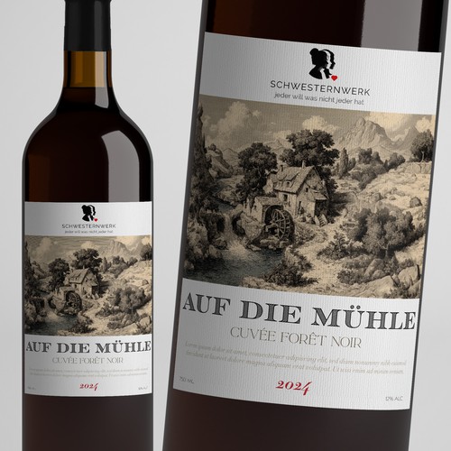 Product label contest entry by Windmill Designer™