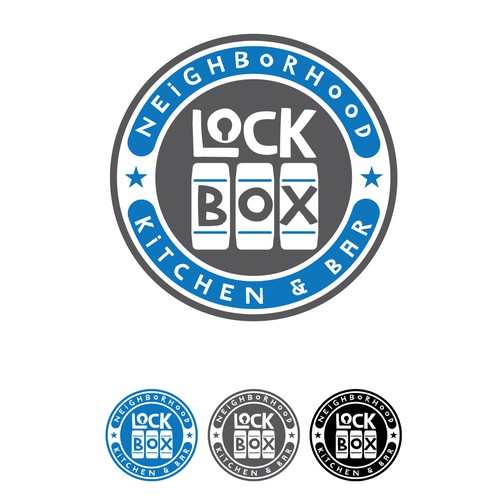 LockBox Neighborhood Kitchen & Bar-ontwerp door ACorso