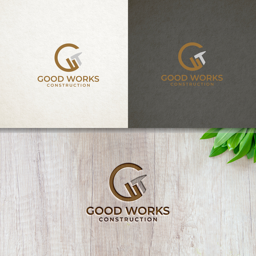 Classy construction logo Design by D E B O ™