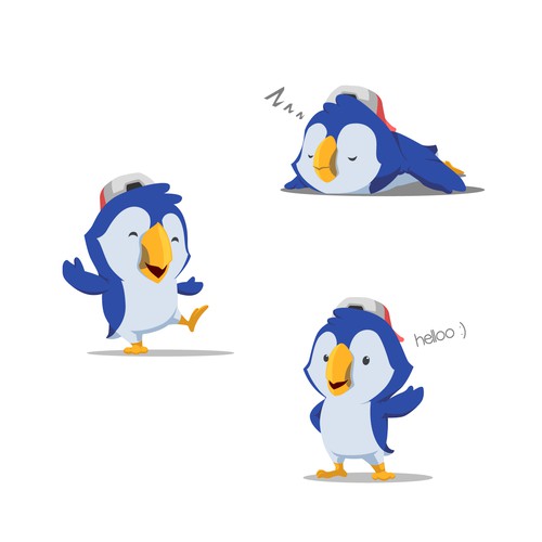 Design a Fun Mascot for New Social Media app Design by Rozart ®