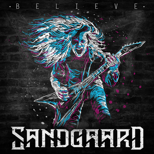 SANDGAARD - Album Cover for Spotify / Apple Music Design by BrunoDelfim