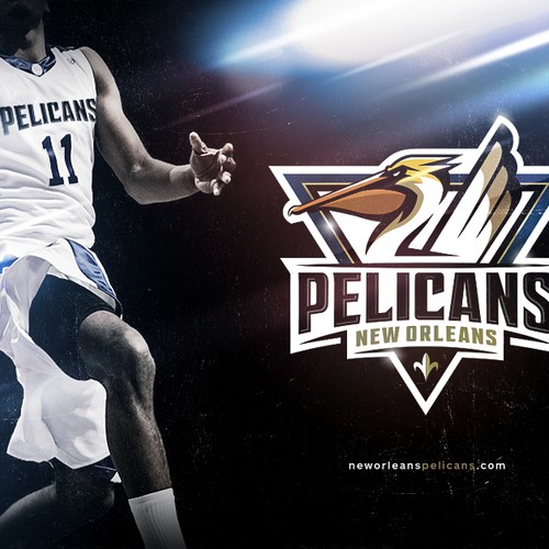 99designs community contest: Help brand the New Orleans Pelicans!! Design by TinBacicDesign™