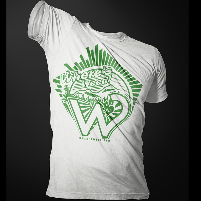 Tshirt needed for leading marijuana dispensary locator app! Tshirt contest