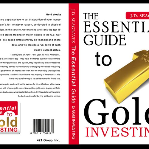The Essential Guide to Gold Investing Book Cover Design by intimex247